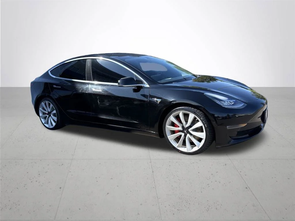 Used 2019 Black Tesla Performance image 4