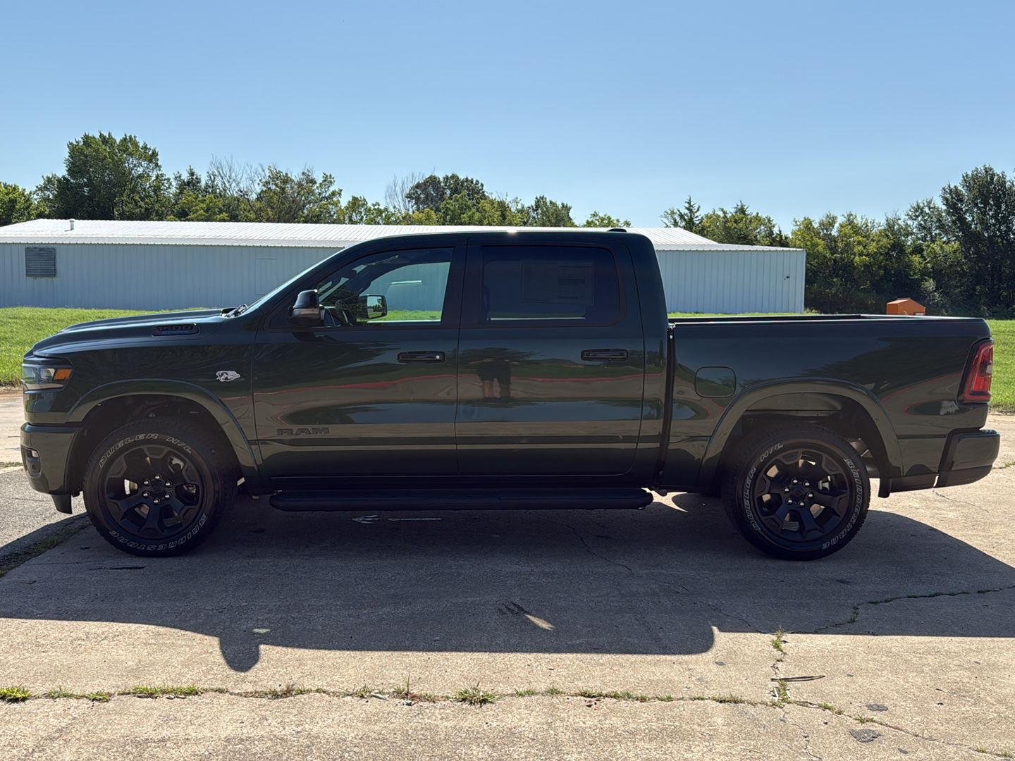New 2026 Serrano-Green Metallic Exterior Paint RAM Lone Star image 4