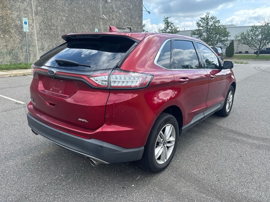 Used 2017 Red Ford SEL image 7