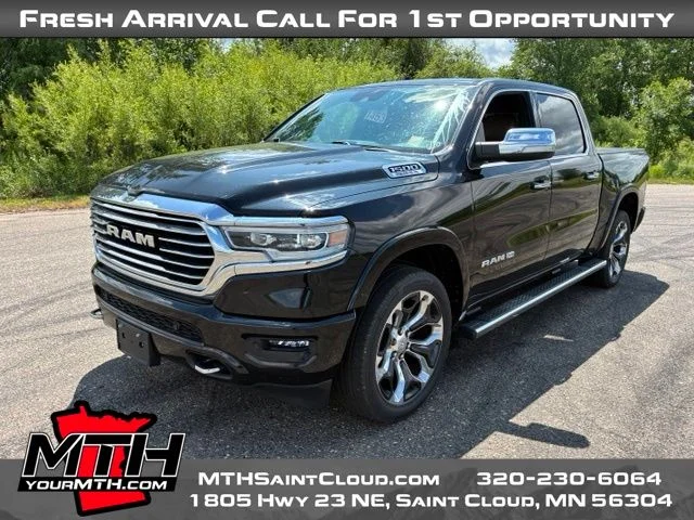 Certified Used 2022 Black Ram Laramie Longhorn image 4
