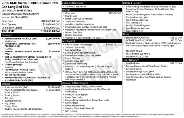 2025 GMC Sierra Denali 4WD Crew Cab Standard Box SRW's photo