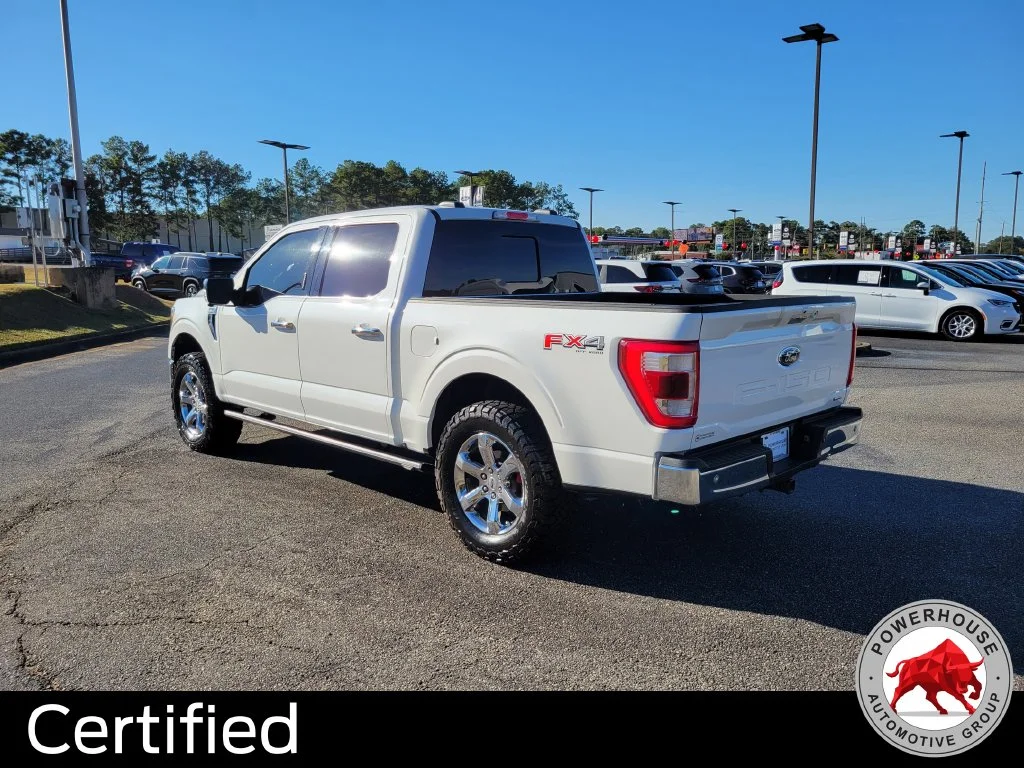 Used 2023 White Ford Lariat image 4