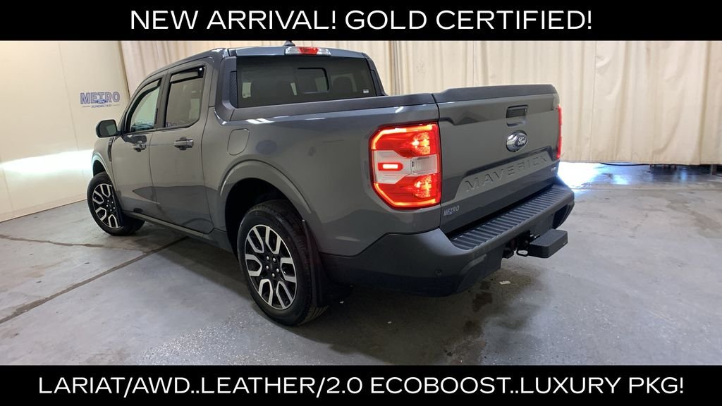 Certified Used 2022 Gray Metallic Ford Lariat image 5