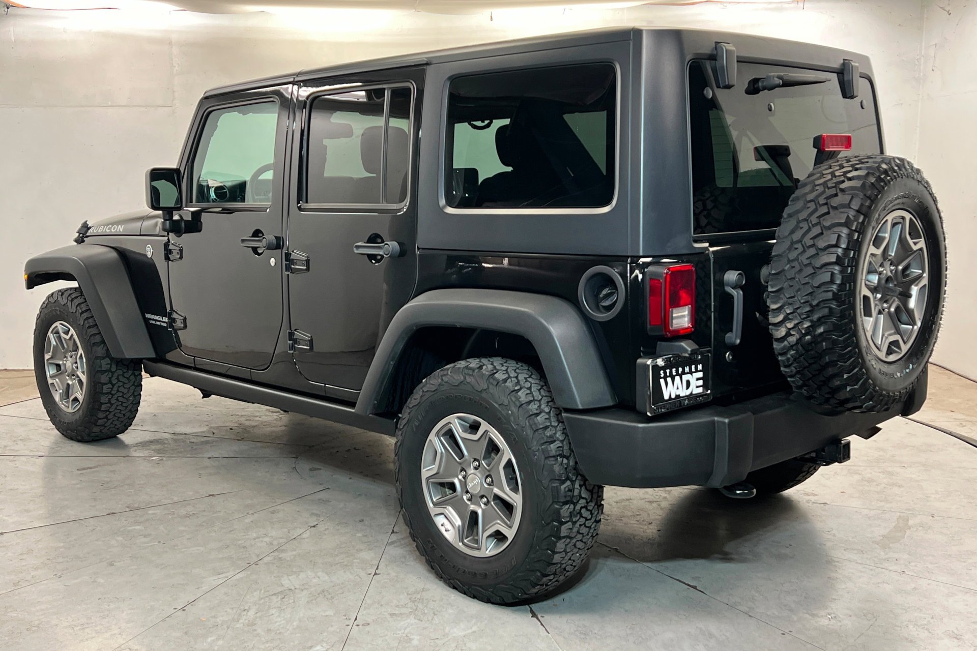 Used 2016 Black Clearcoat Jeep Rubicon image 3