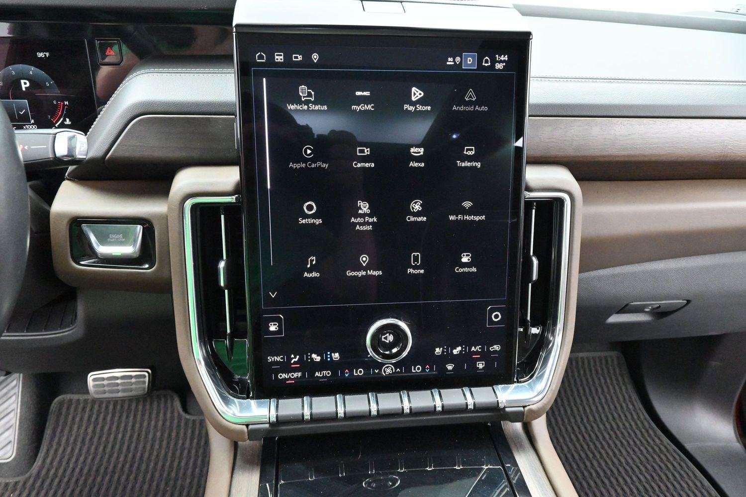 Used 2025 Volcanic Red Tintcoat GMC Denali Ultimate image 25