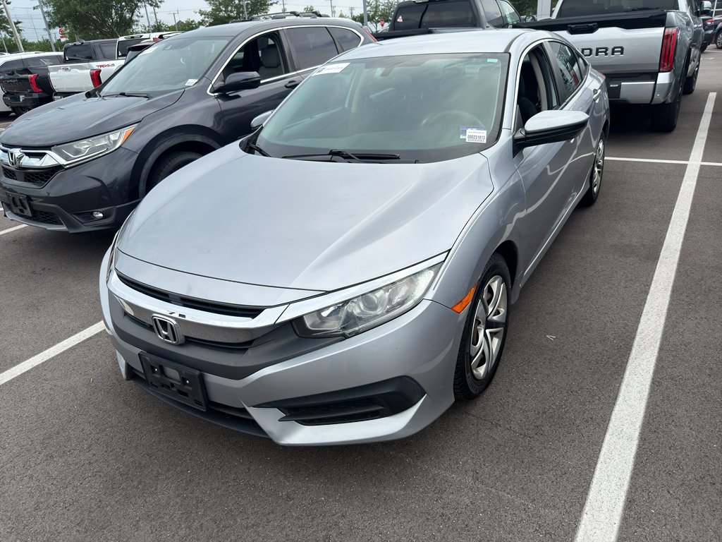 Used 2017 Lunar Silver Metallic Honda LX image 2