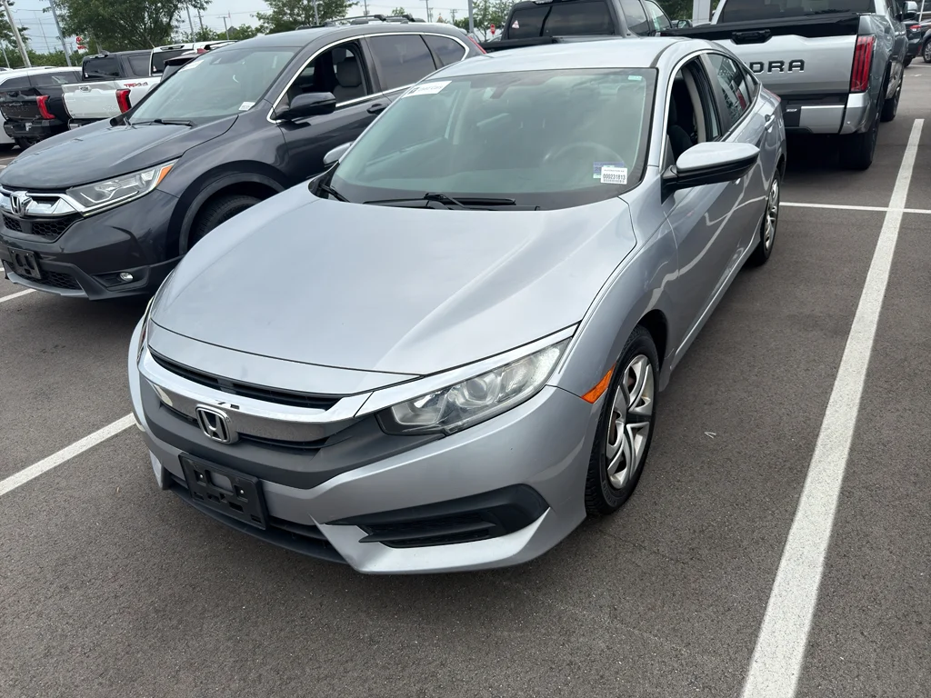 Used 2017 Lunar Silver Metallic Honda LX image 2