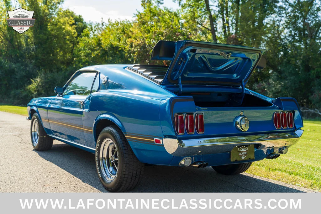 Used 1969 Blue Ford Mach 1 image 11