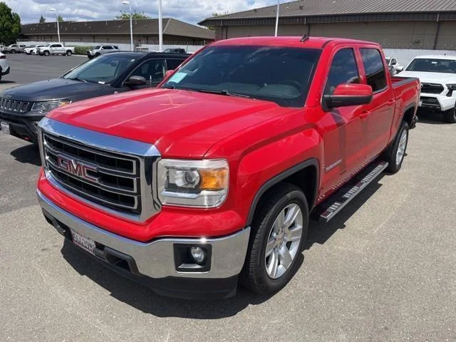 Used 2014 Fire Red GMC SLE image 1