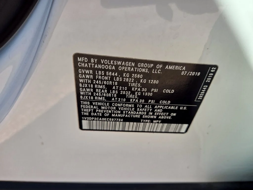 Used 2019  Volkswagen 2.0T SE image 29