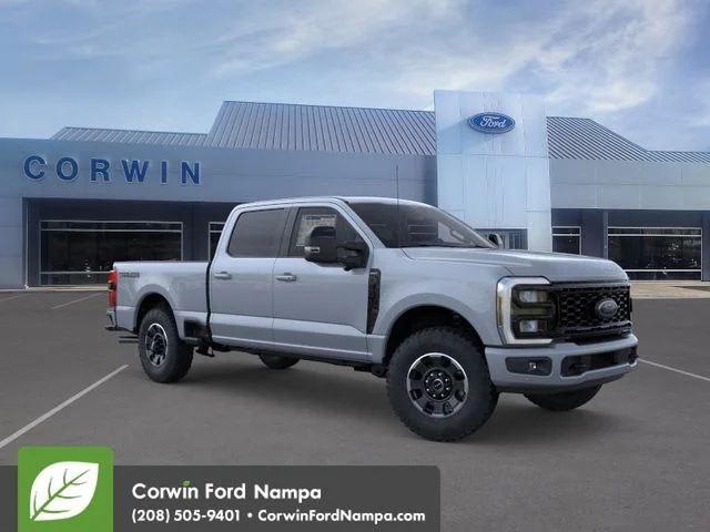 New 2026 Gray Metallic Ford Lariat image 1
