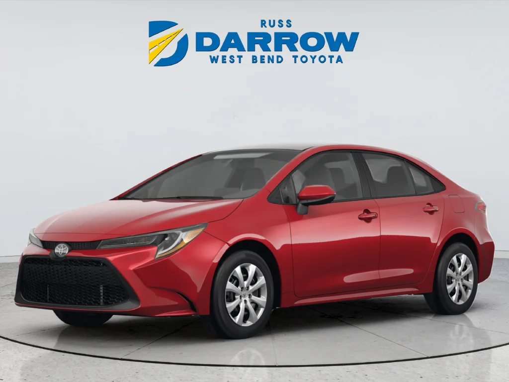 Used 2022 Red Toyota LE image 1