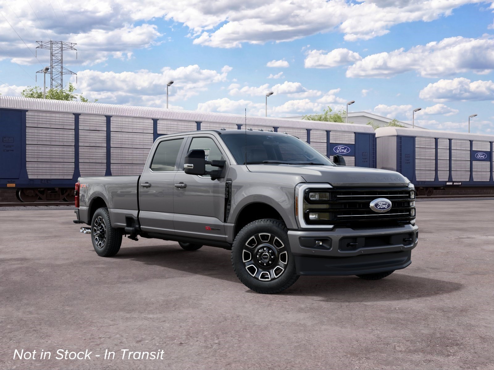 New 2027 Gray Metallic Ford Platinum image 4