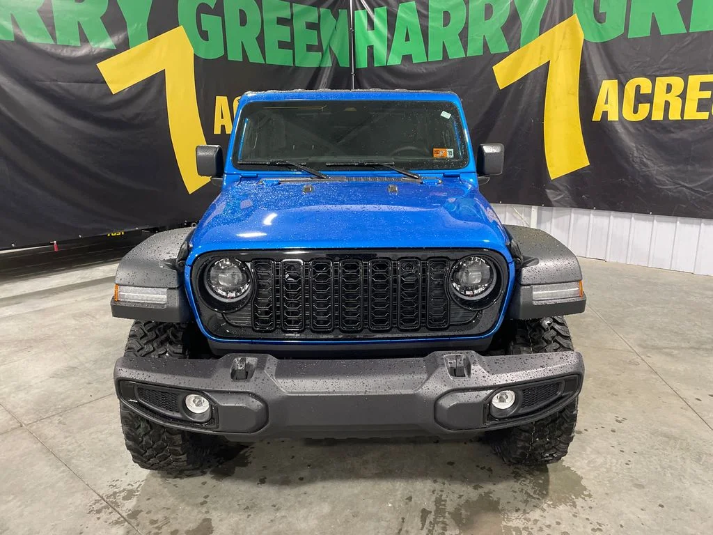 New 2026 Hydro Blue Pearl-Coat Exterior Paint Jeep Willys image 2