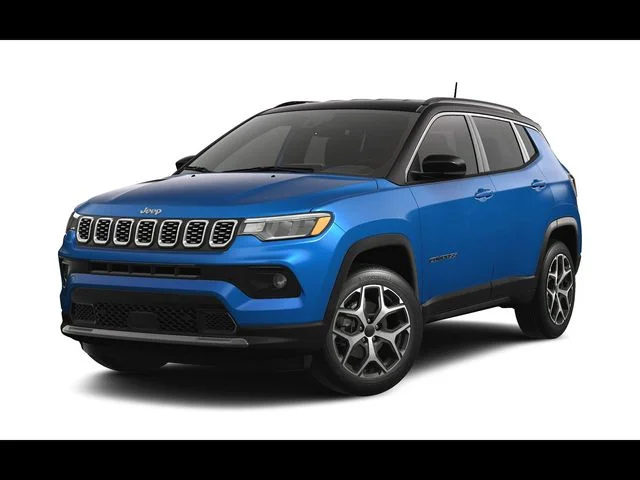 New 2026 Hydro Blue Pearl-Coat Exterior Paint Jeep Limited image 1