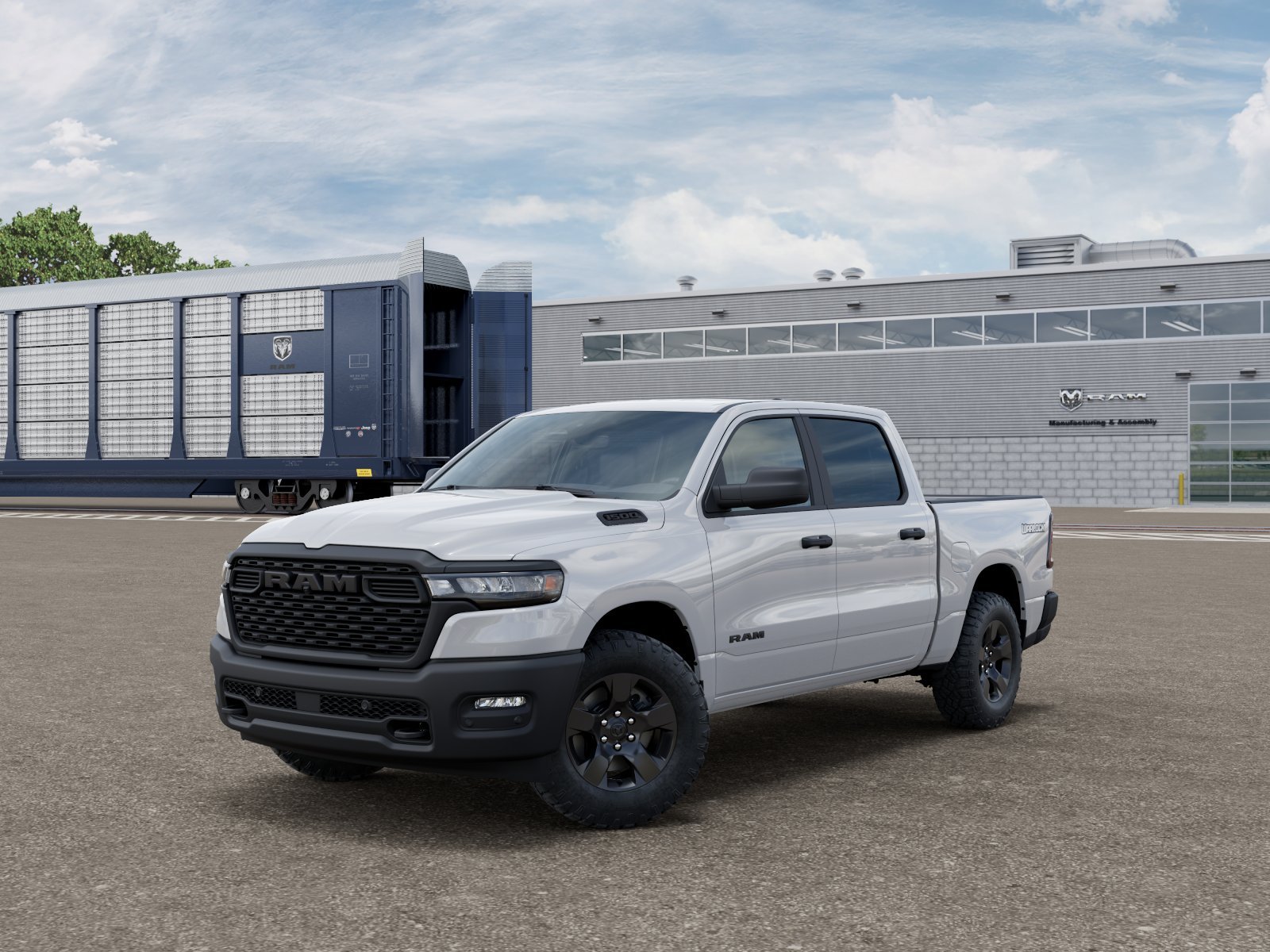 New 2026 Bright White Clear-Coat Exterior Paint RAM Warlock image 21