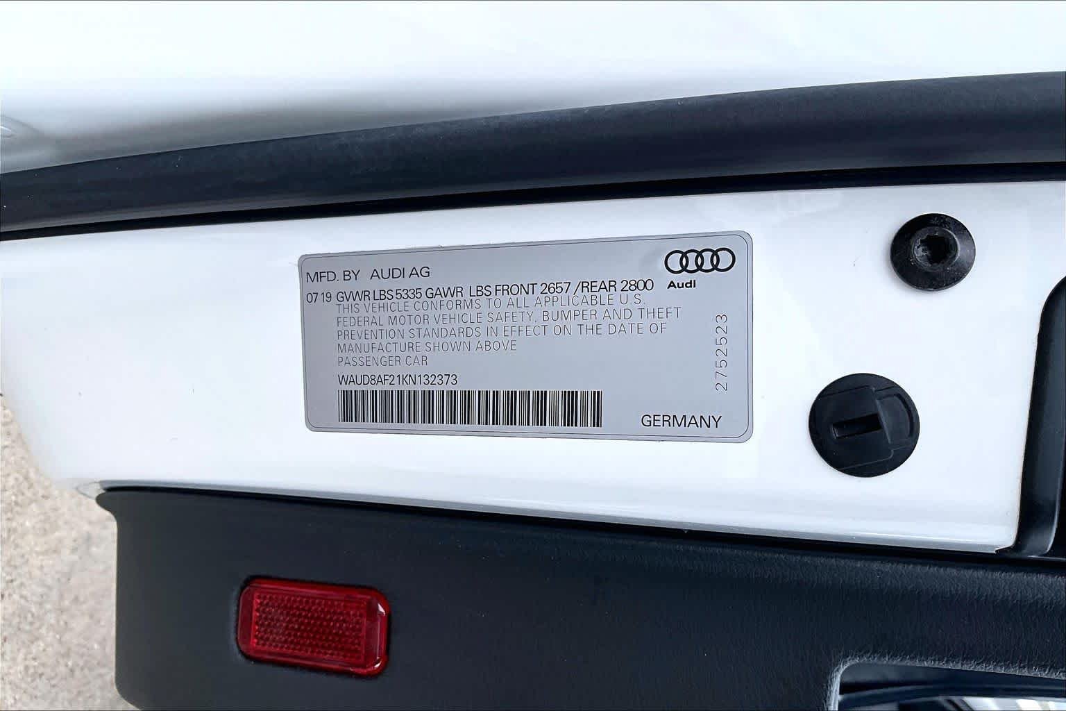Used 2019 Ibis White Audi Premium image 35