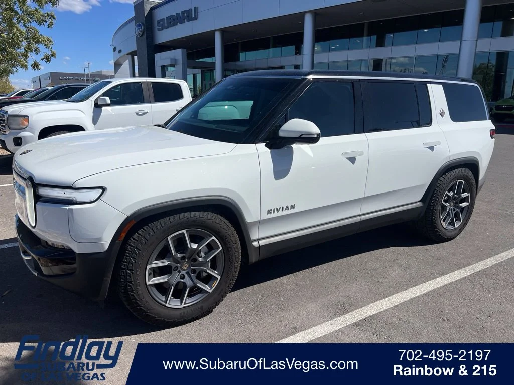 Used 2025 White Rivian Adventure Dual Motor Max Pack image 1