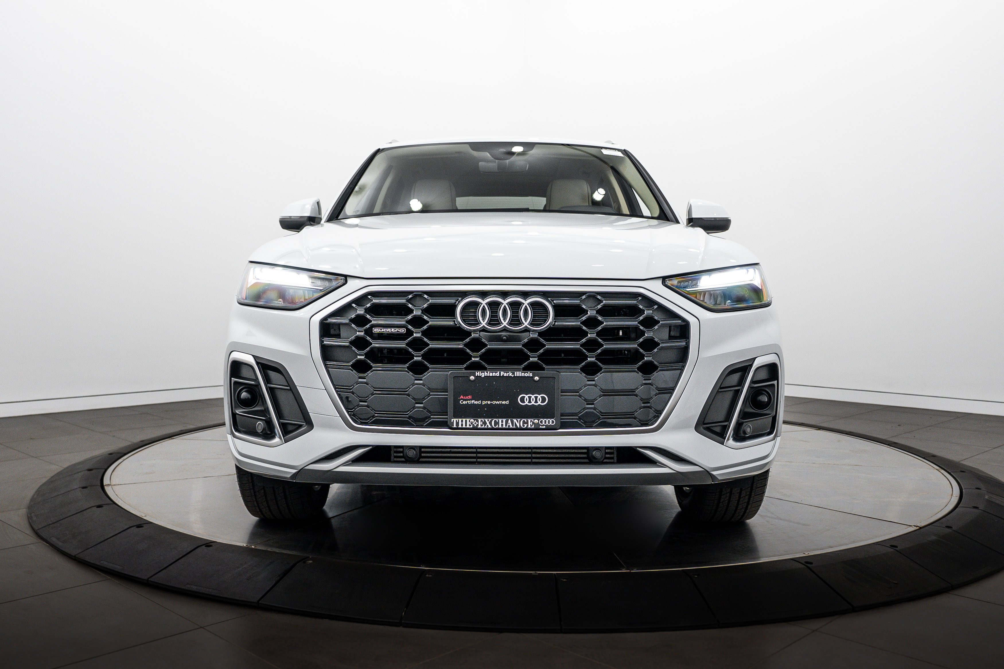 Certified Used 2024 Glacier White Metallic Audi S line Premium Plus image 26