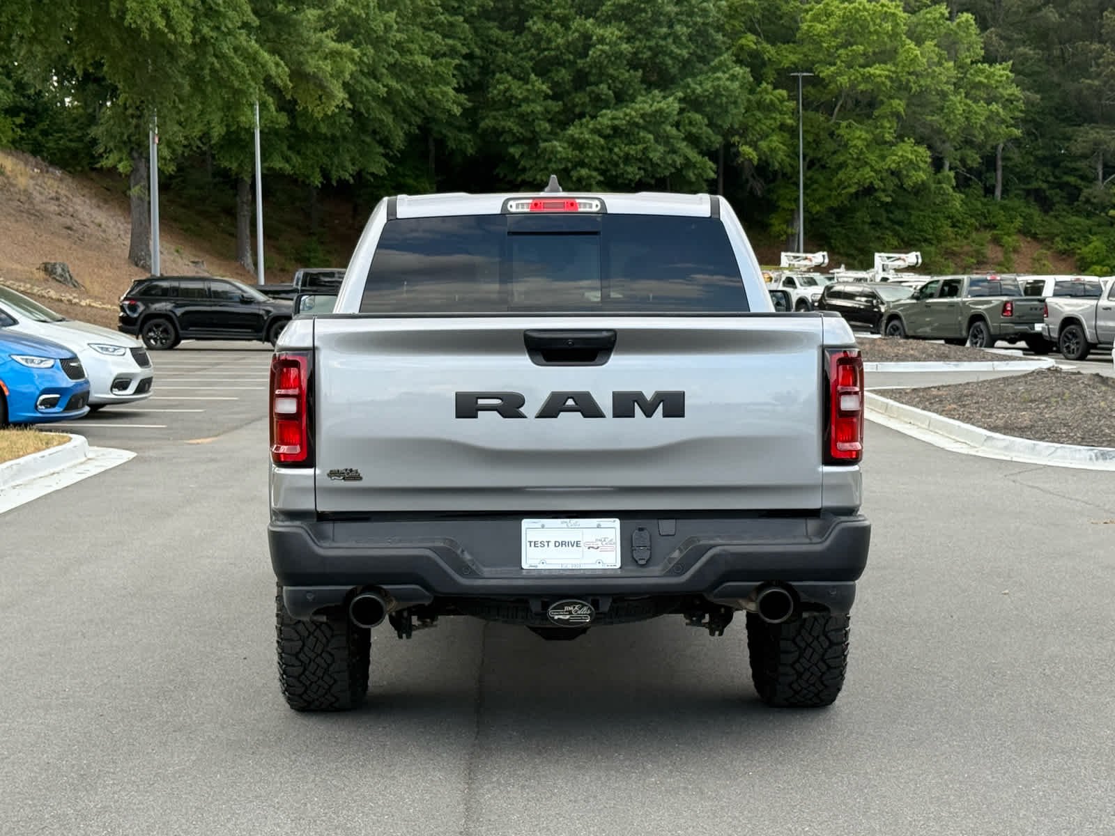Used 2025 Billet Silver Metallic Clearcoat Ram Rebel image 3