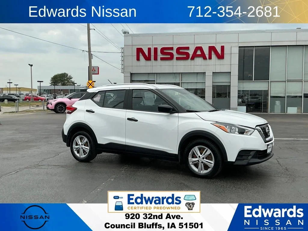 Certified Used 2018 White Nissan S image 1