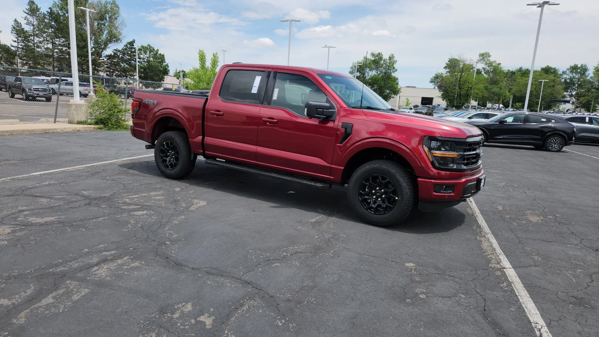 New 2026 Ruby Red Metallic Tinted Clearcoat Ford XLT image 18