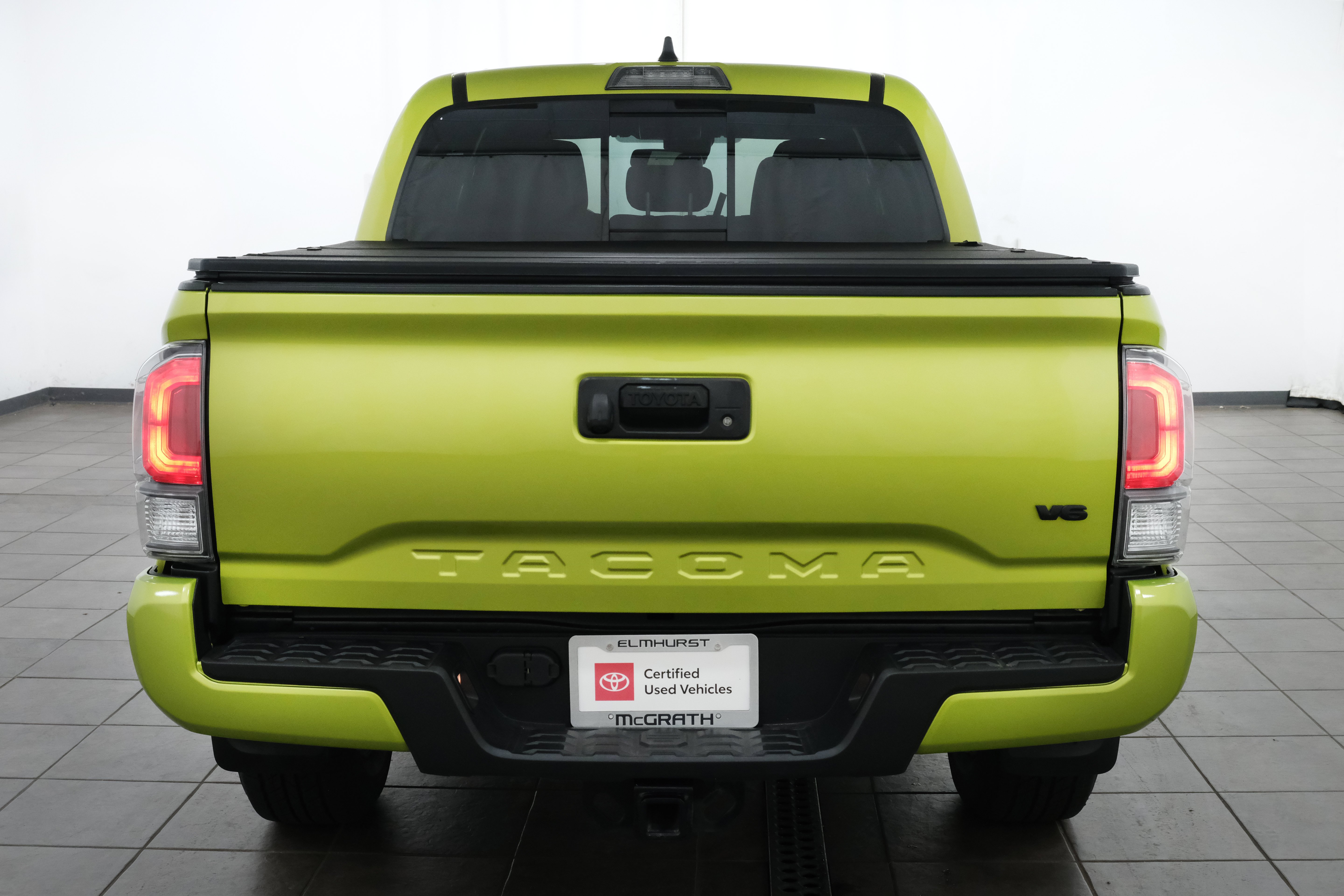 Certified Used 2023 Electric Lime Toyota TRD Sport 4D Double Cab image 6