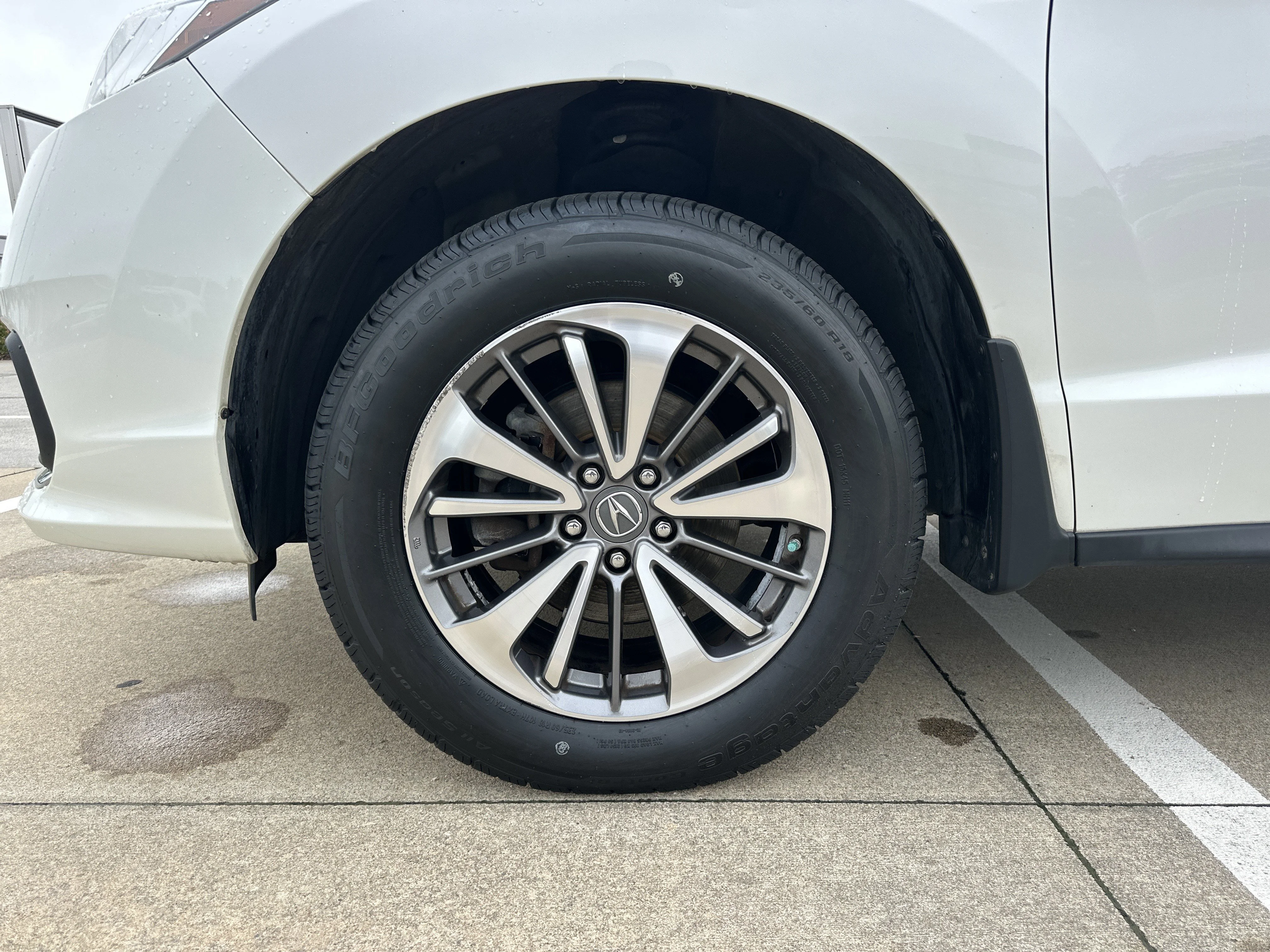 Used 2017 White Diamond Pearl Acura Advance Package image 12