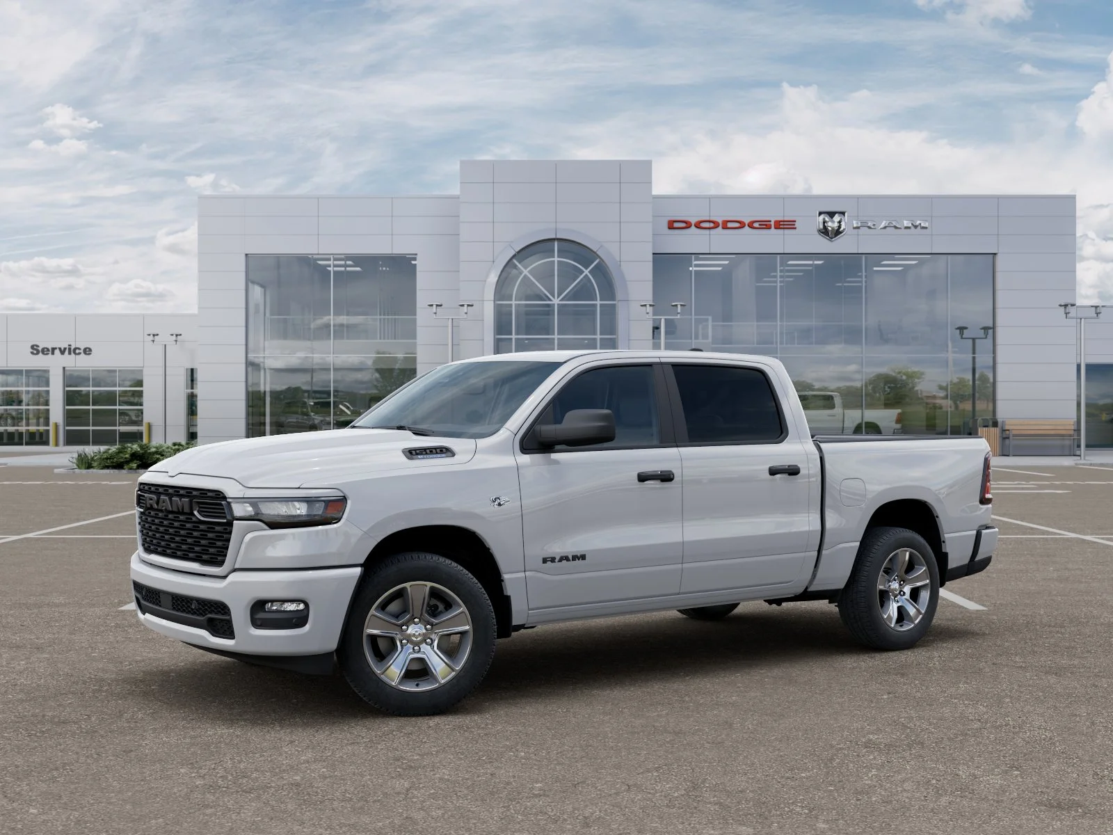 New 2026 Bright White Clearcoat RAM Express image 29
