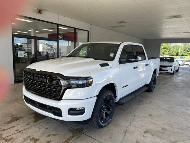 New 2026 Bright White Clear-Coat Exterior Paint RAM Big Horn/Lone Star image 2