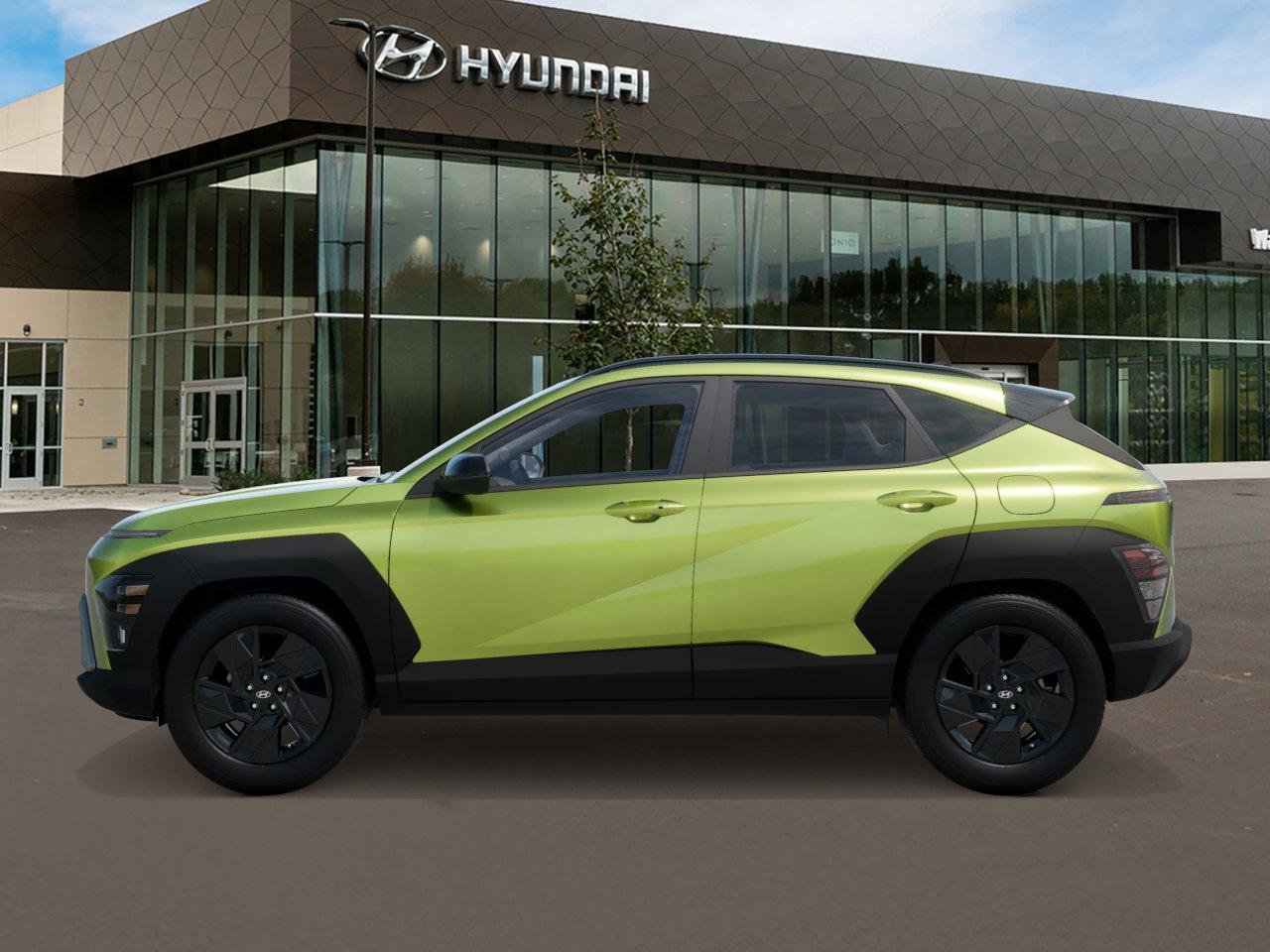 New 2027 Neoteric Yellow Hyundai SEL Sport AWD image 21