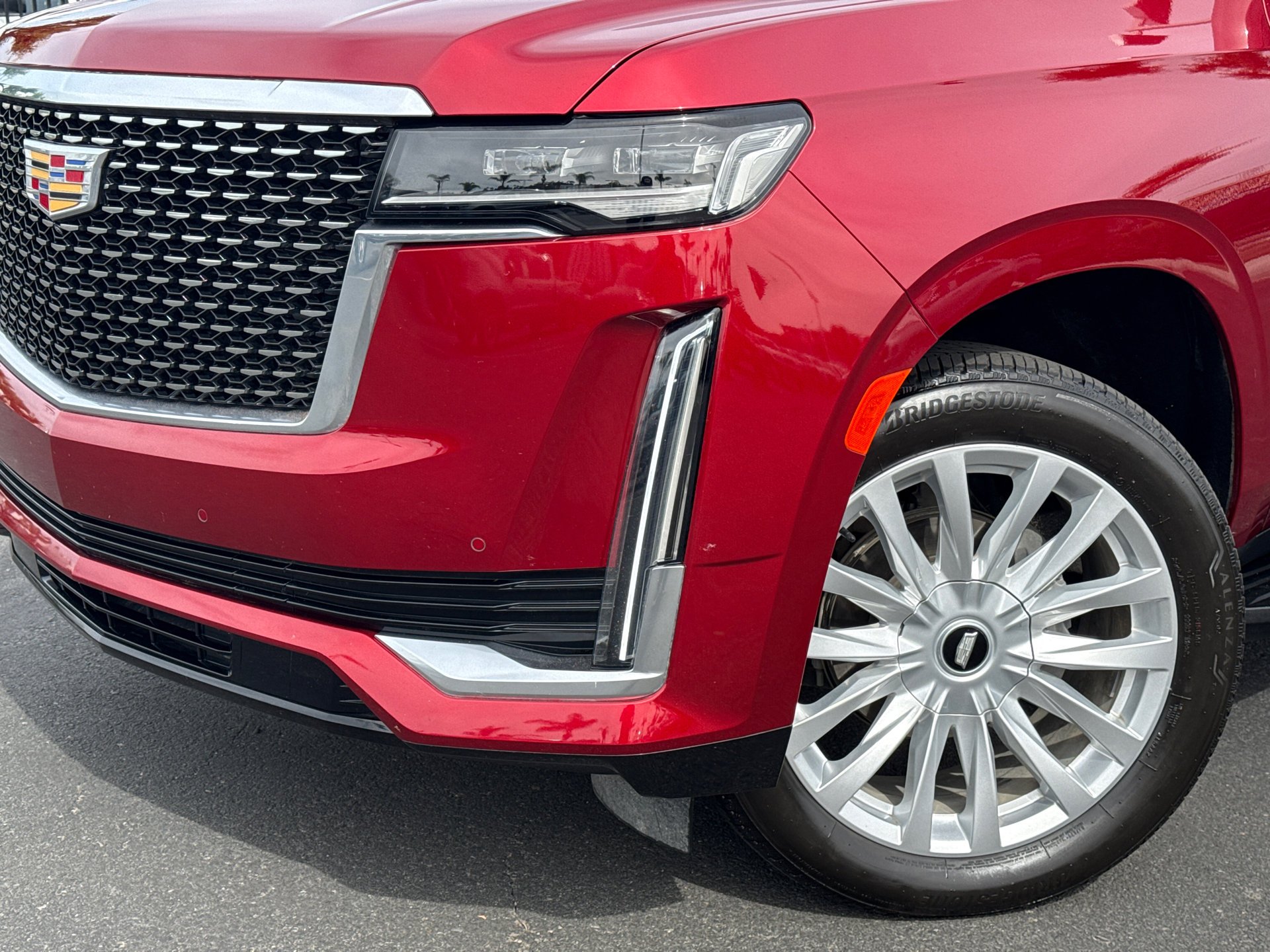 Used 2024 Radiant Red Tintcoat Cadillac Luxury image 3