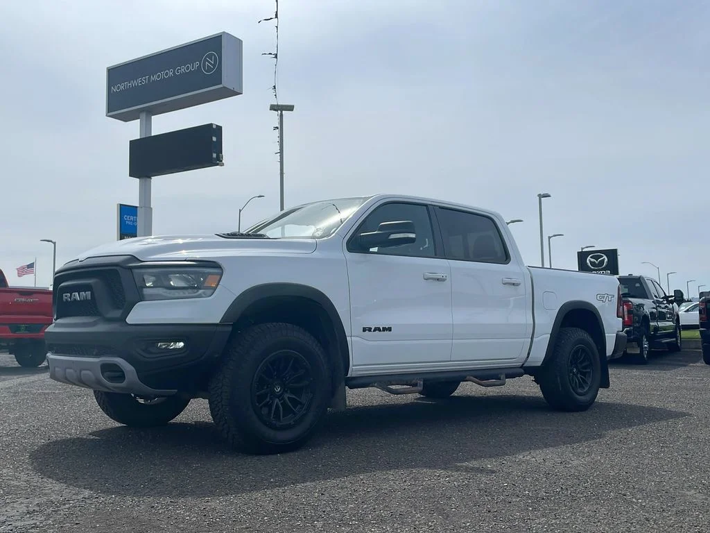 Used 2022 Bright White Ram Rebel image 36