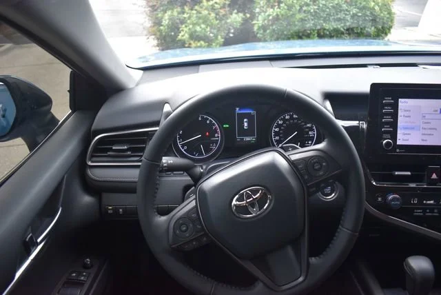Used 2023 Blue Toyota SE image 24