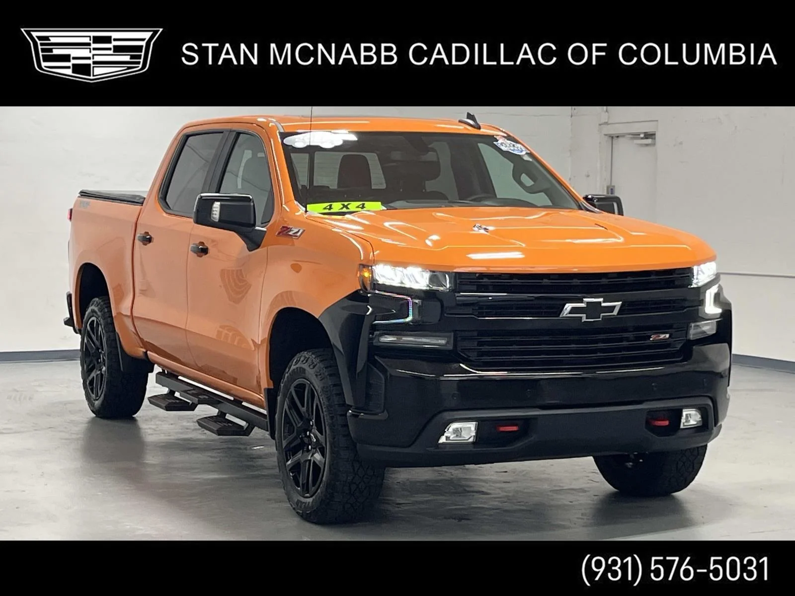 Used 2022 All normally body colored non-sheet metal parts will be black including front fender extensions, cab spoiler on Double & Crew cabs and LT trim door handles. May require extended lead time. Chevrolet LT Trail Boss image 1