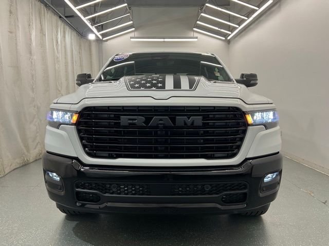 New 2026 Bright White Clear-Coat Exterior Paint RAM Laramie image 3