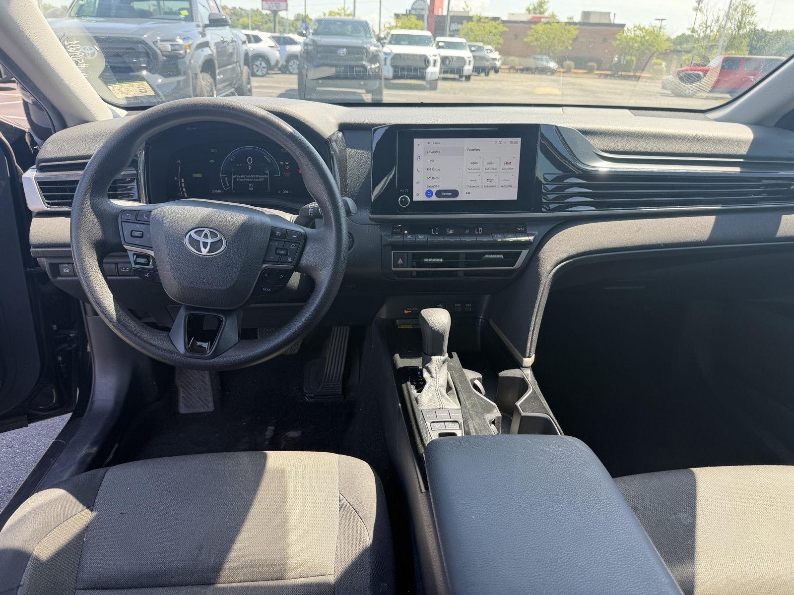 Used 2025 Midnight Black Metallic Toyota LE image 15
