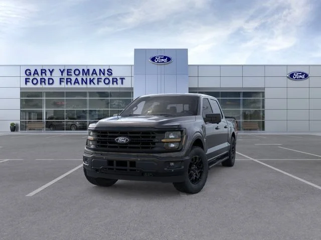 New 2026 Agate Black Metallic Ford XLT image 2