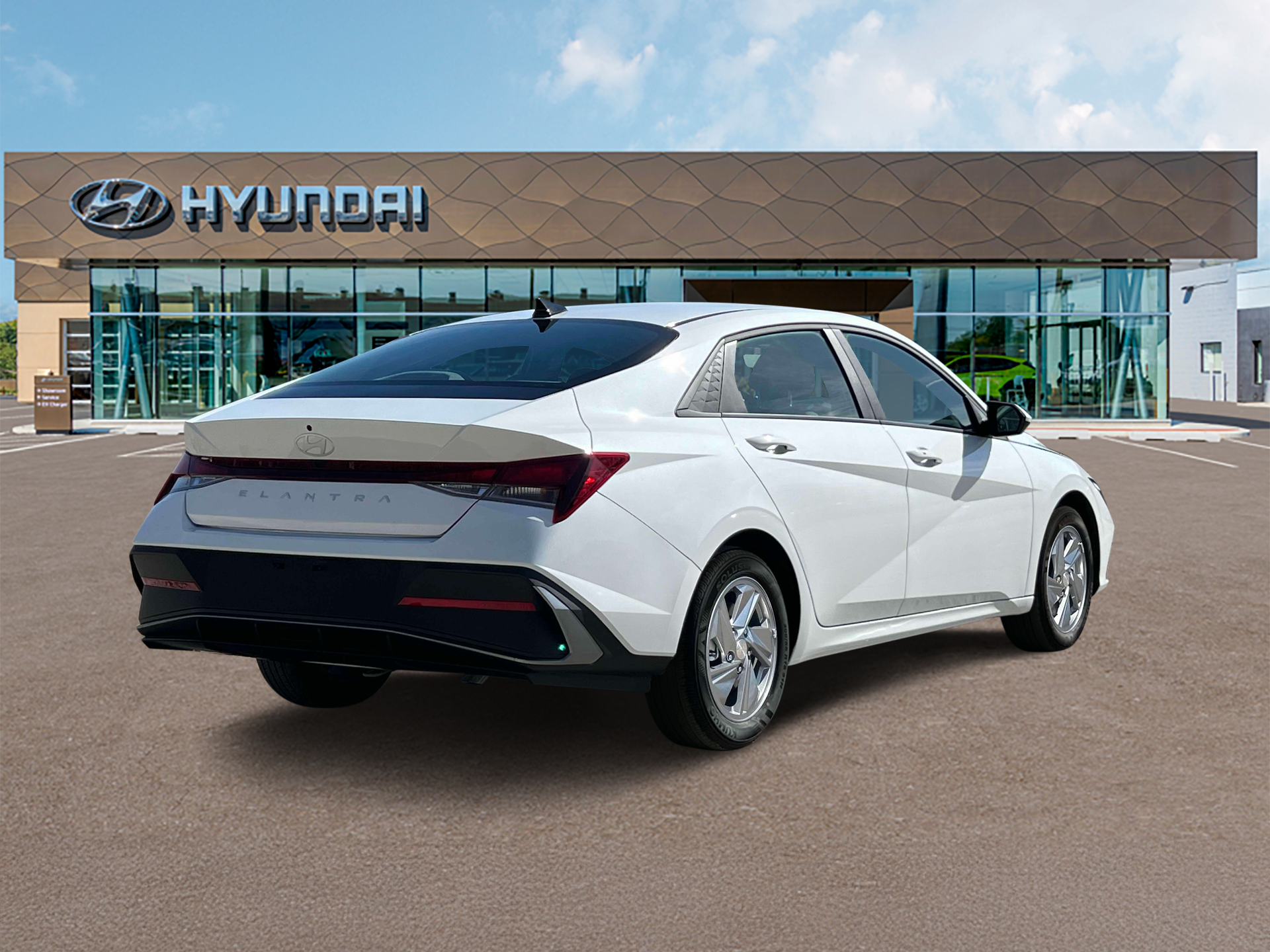 New 2025 Serenity White Hyundai SE image 7