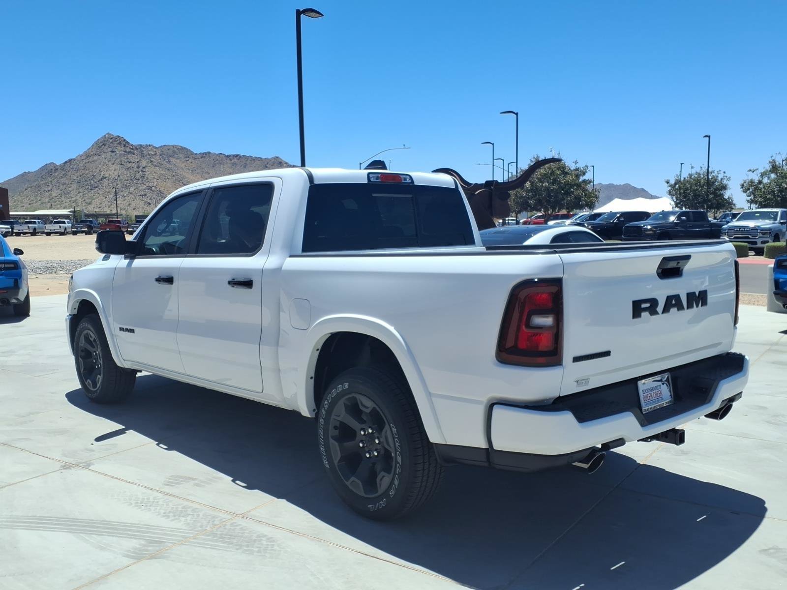 New 2026 Bright White Clear-Coat Exterior Paint RAM Big Horn image 4