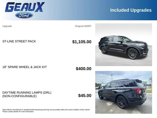 Certified Used 2025 Black Metallic Ford ST-Line image 5