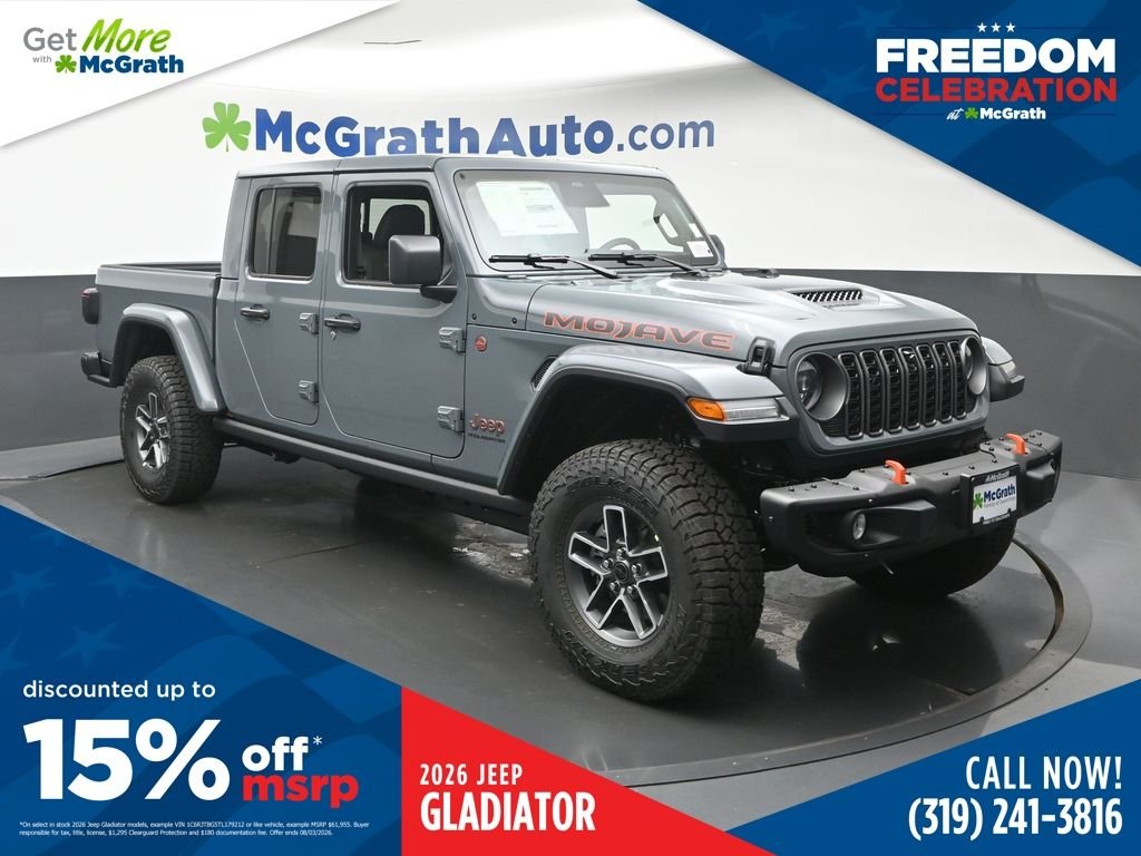 New 2026 Anvil Clear-Coat Exterior Paint Jeep Mojave X image 1