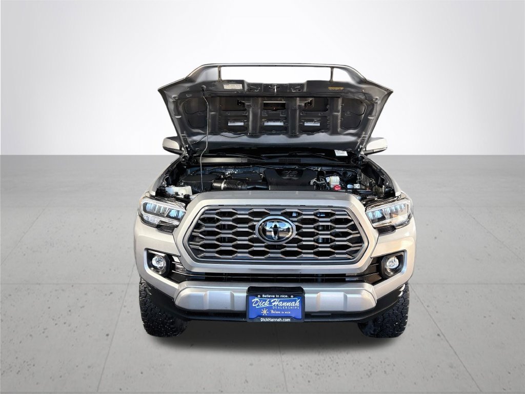 Used 2021 Silver Sky Metallic Toyota TRD Sport image 23