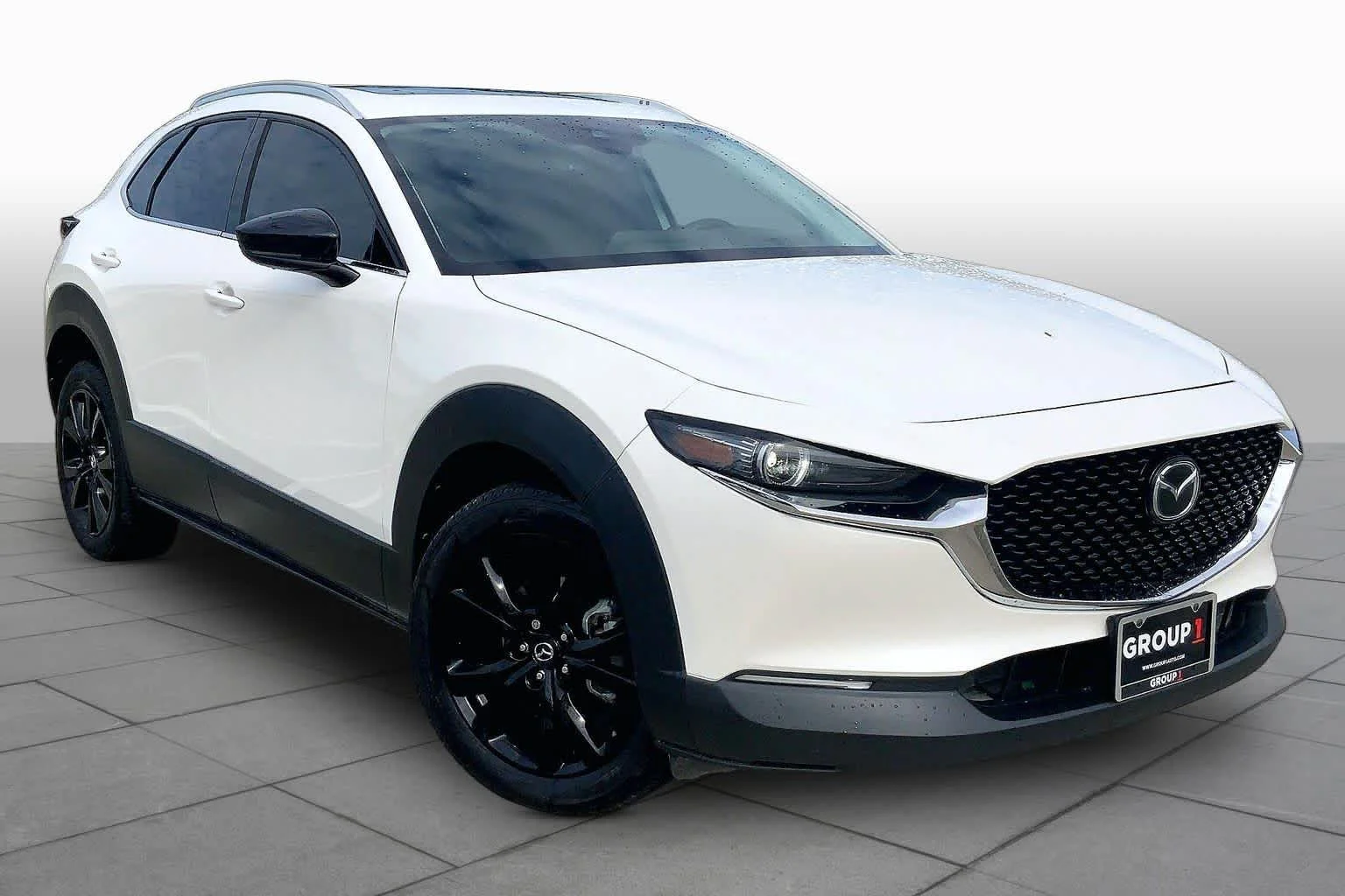 Used 2021 Snowflake White Pearl Mica Mazda Turbo Premium Package image 3