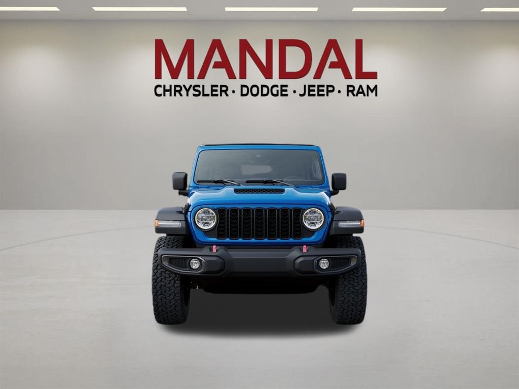 New 2026 Hydro Blue Pearl-Coat Exterior Paint Jeep Rubicon image 6