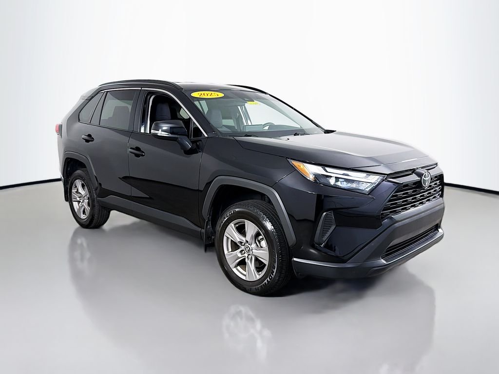 Used 2025 Midnight Black Metallic Toyota XLE image 1