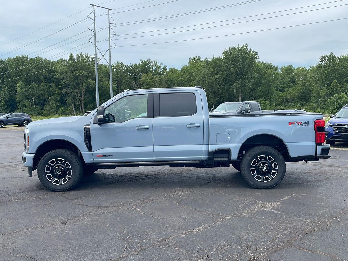 New 2026 Glacier Gray Metallic Tri-Coat Ford F-350® Platinum® image 2