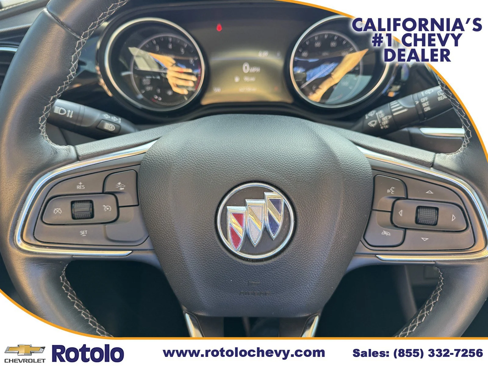 Used 2021 Ebony Twilight Metallic Buick Preferred image 21