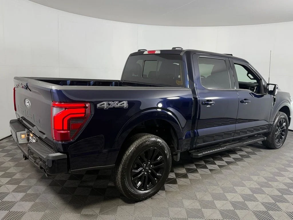 Certified Used 2025 Blue Ford Lariat image 8