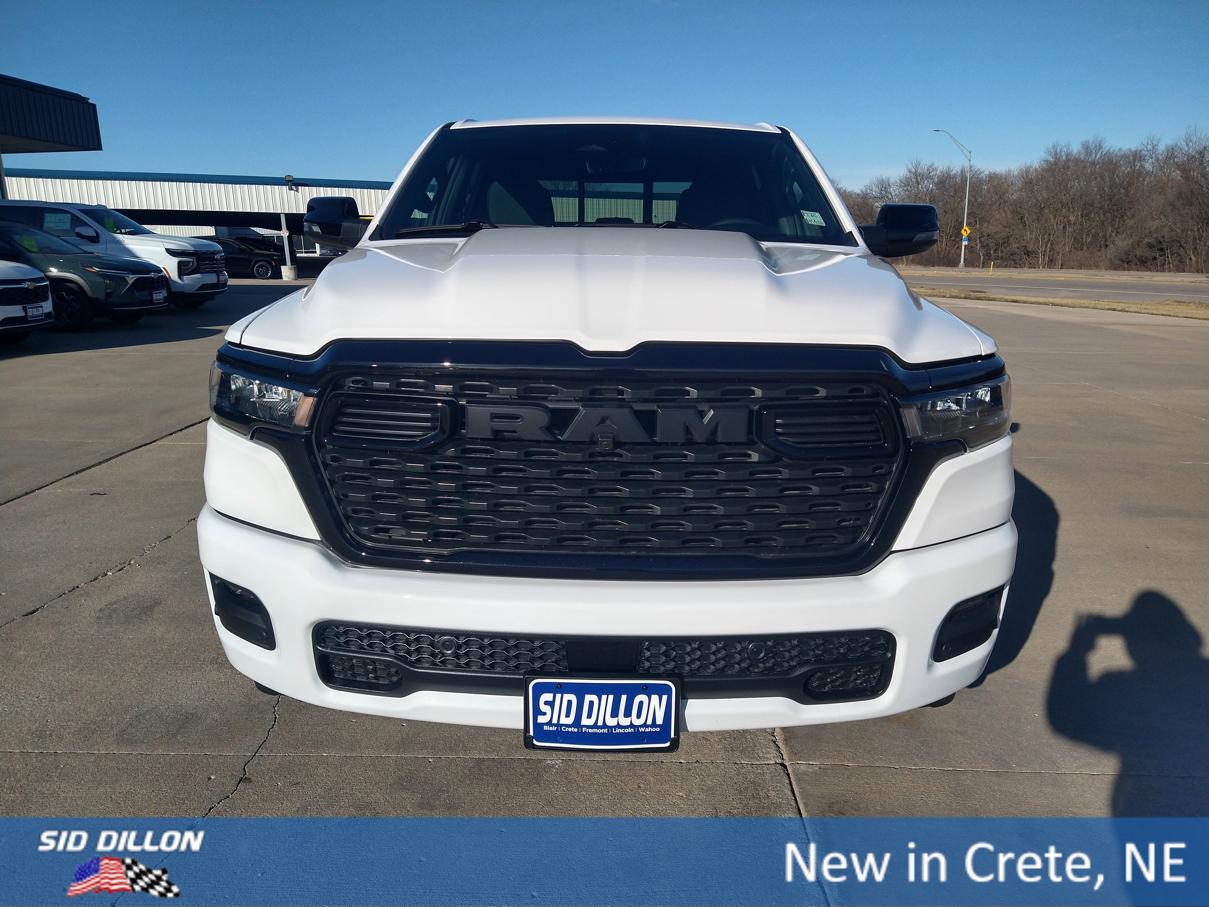 New 2026 Bright White Clearcoat RAM Big Horn image 13